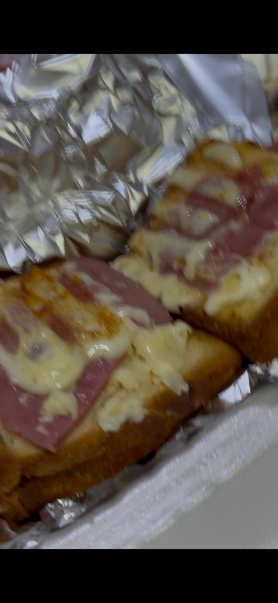 Croque-monsieur frite