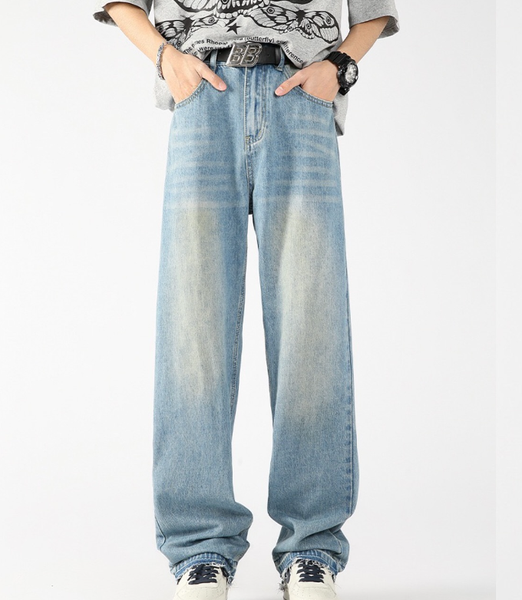 Джинсы широкие