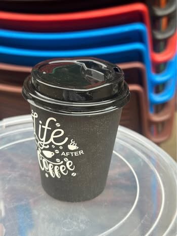 Gobelets 9oz avec couvercle