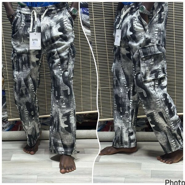 Pantalon homme cargo tendance