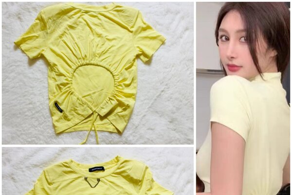 Salaula crop tops and tops