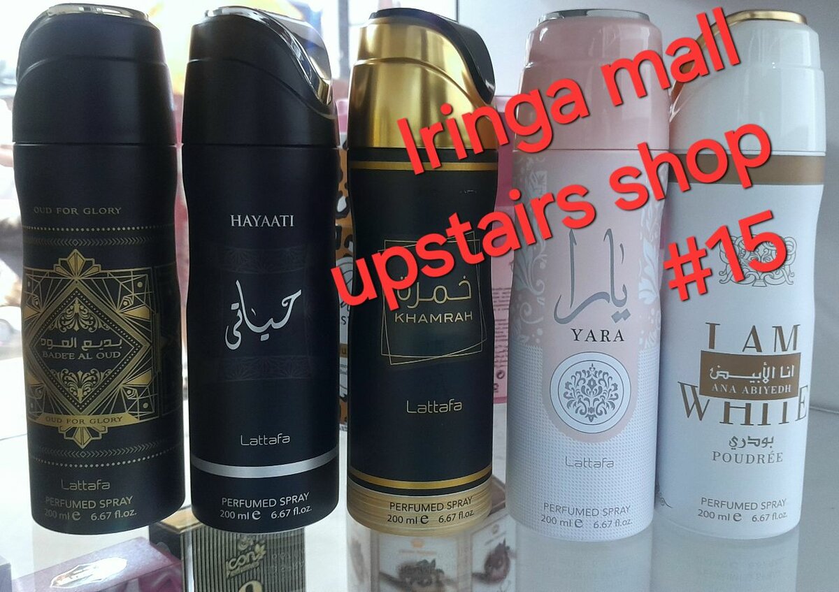 Arabian oil perfumes