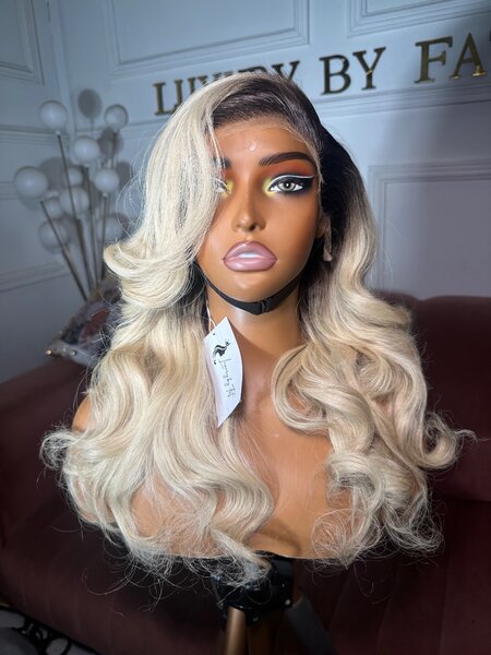 Perruque Blonde HD Luxe
