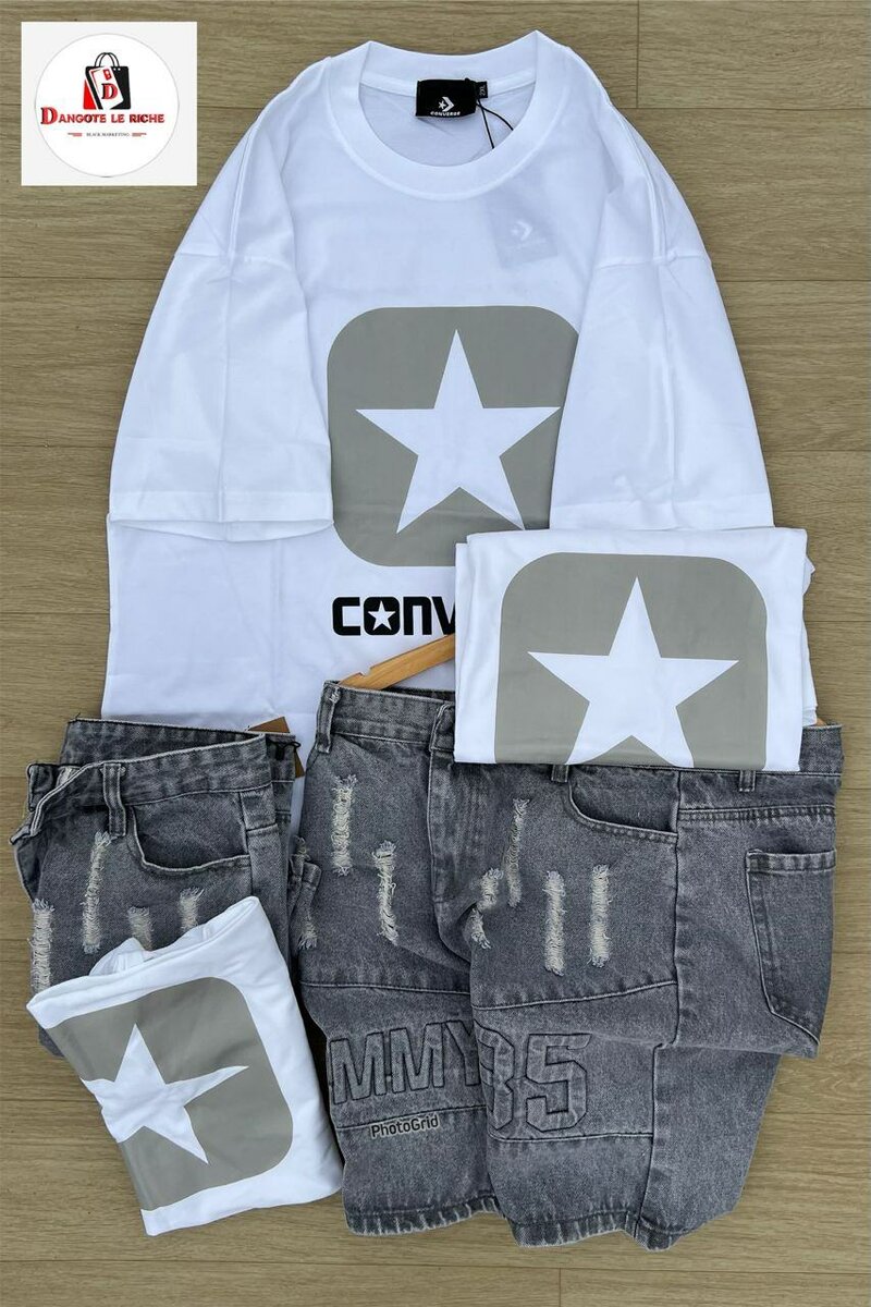 Ensemble T-shirt et Shorts Star