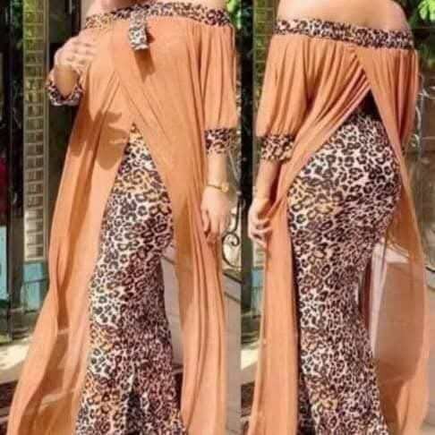 Robe léopard élégante