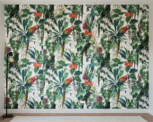 Papier peint tropical jungle