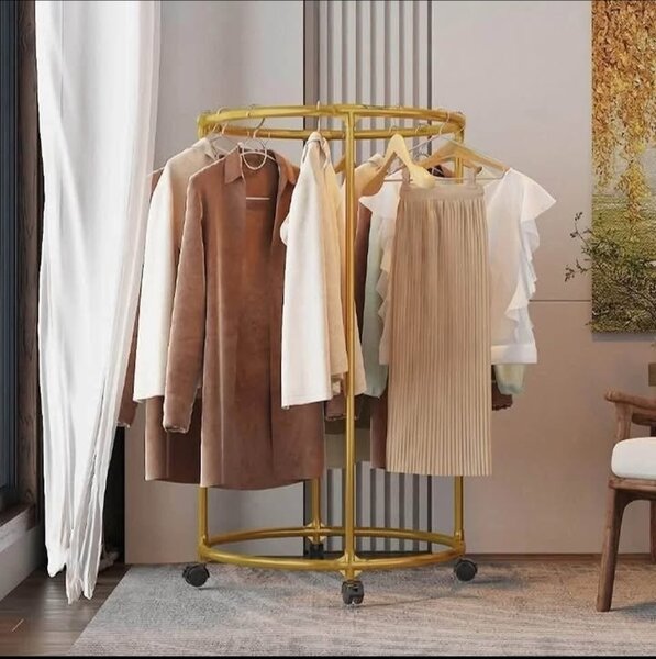 Porte-Vêtements Roulant Élégant