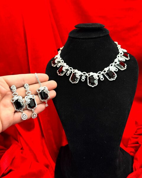 American Diamond 1 karat set 