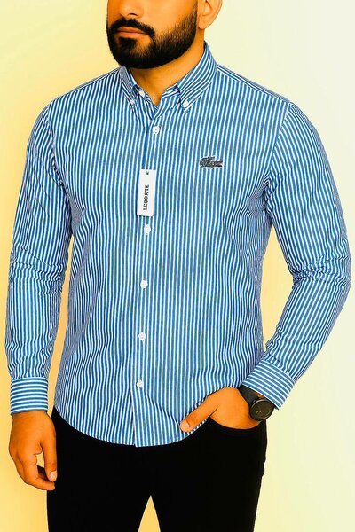 Chemise à Rayures Homme