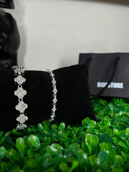 Bracelet en strass scintillant