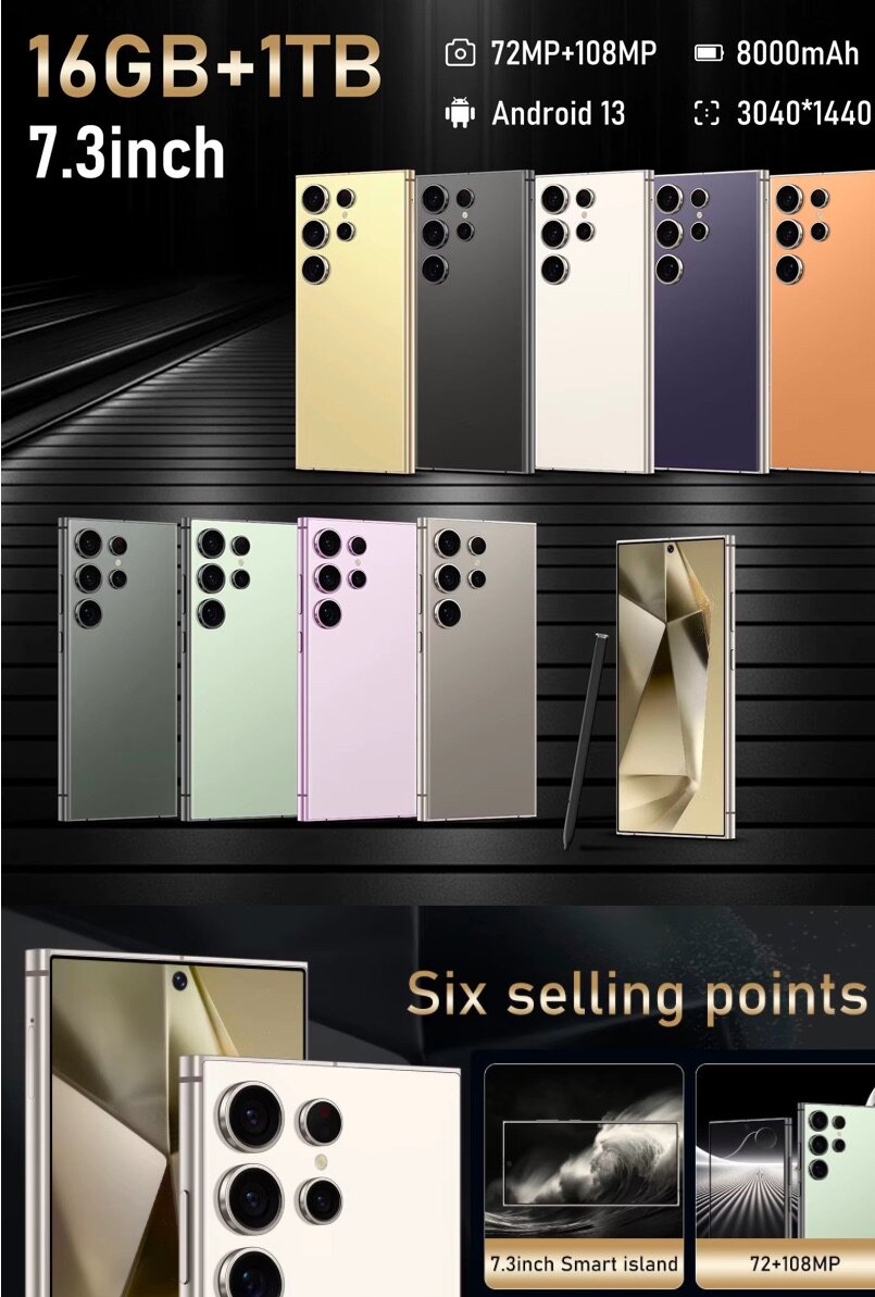 Original Phones S25 ultra Smartphones for S24 ultra 16GB+1TB