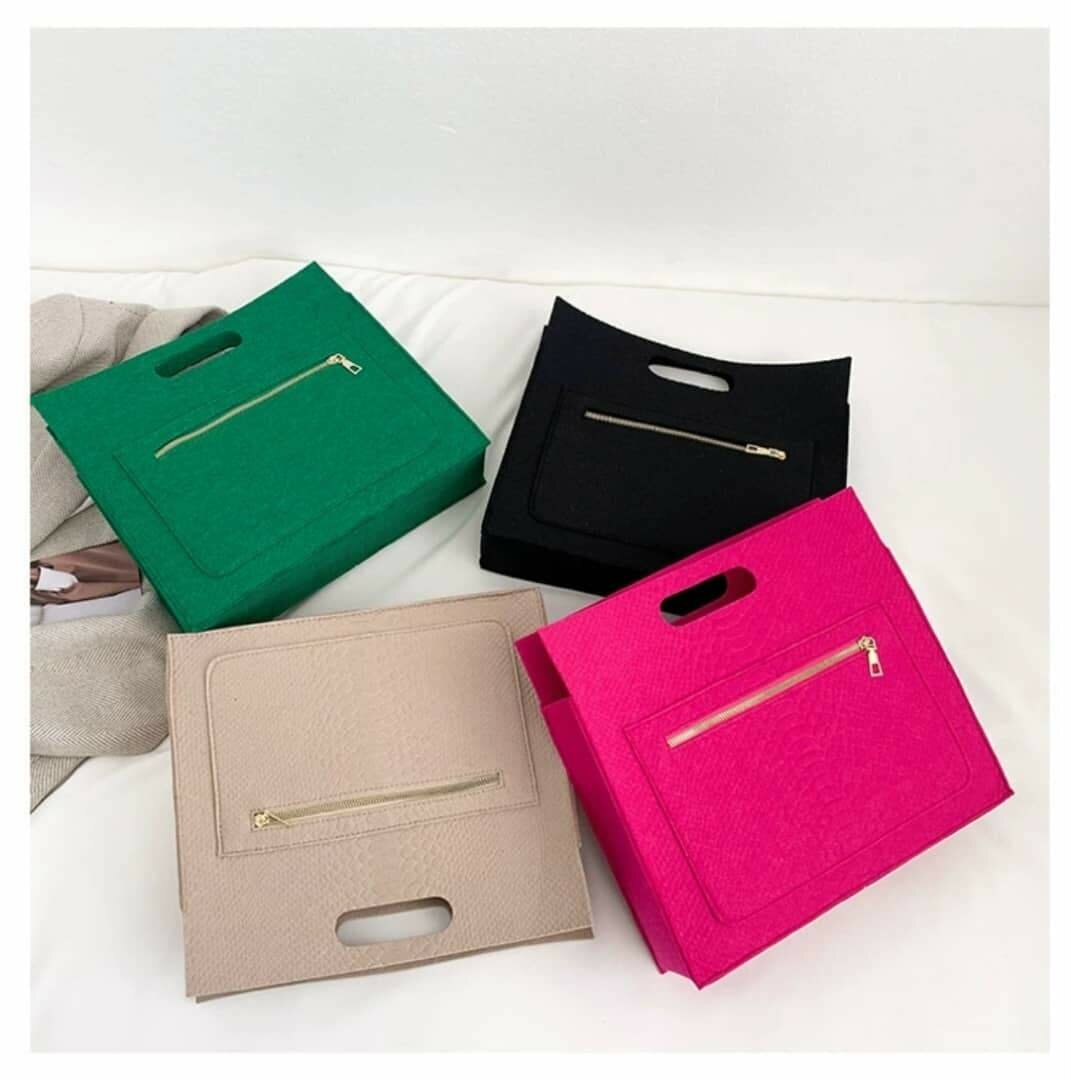 Sac feutre raffiné (35cm)