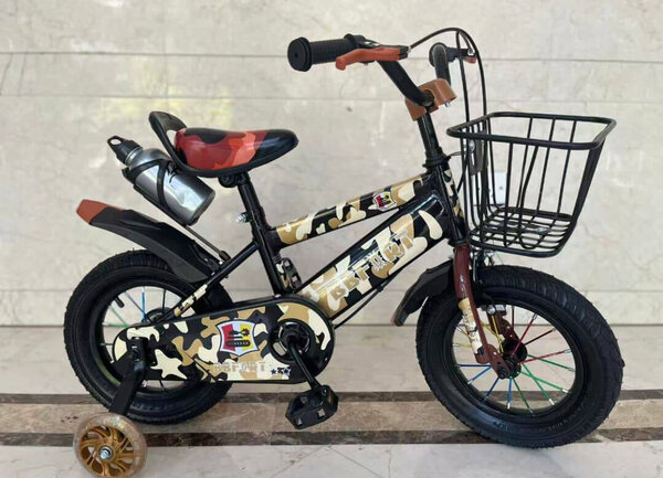 Vélo enfant camouflage robuste