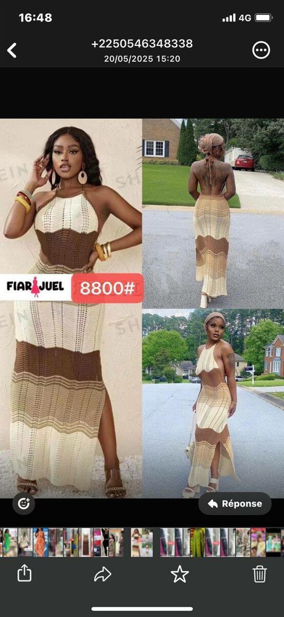 Robe Longue Évasée Été