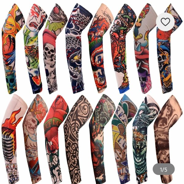 Manchons de bras tatouage stylé