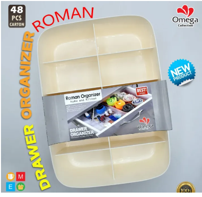 10 Compartment Multipurpose Socks Organizer Storage Holder , Jewelry Rack and stationary (SIZE: 11.5 X 8.2 X 3.2 INCH)