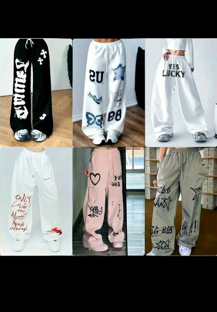 Pantalons streetwear unisex