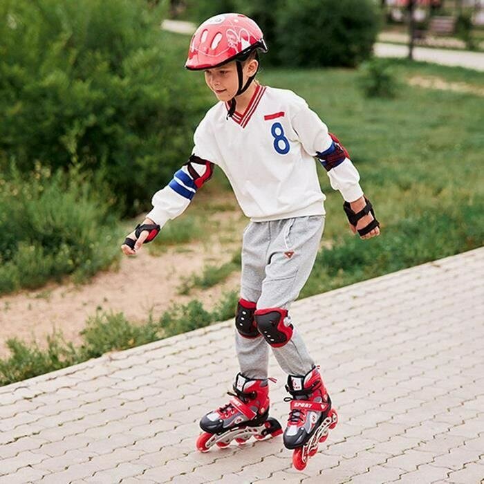 Ensemble de Patinage Enfant avec Casque