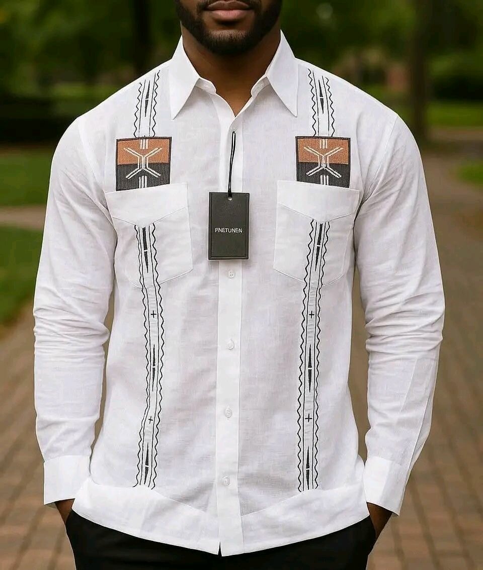 Chemise élégante à motifs