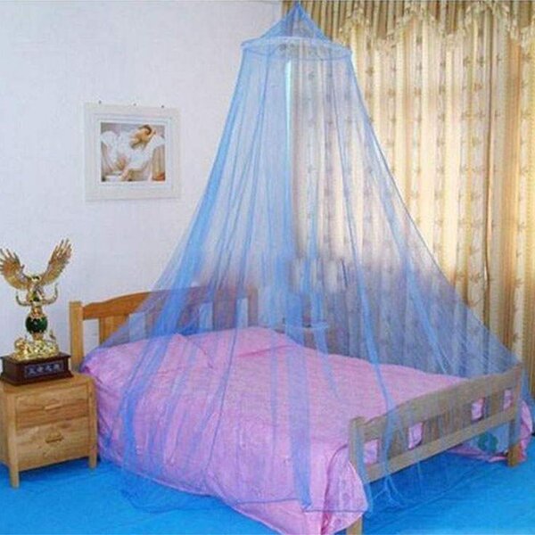 Moustiquaire Ciel de Lit Bleu