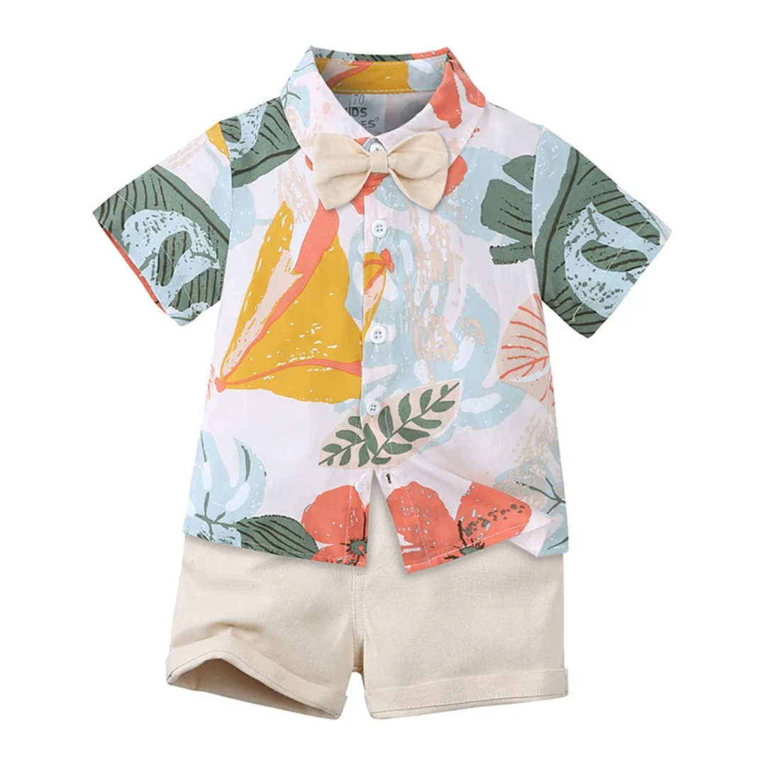 Ensemble tropical enfant