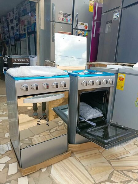 Gazinière smart 4 feux automatiques avec four