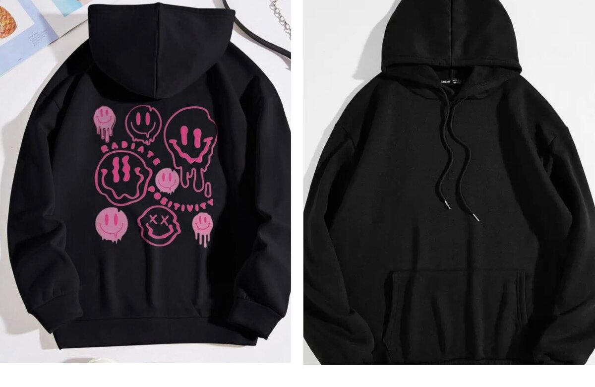 Sweat à capuche unisexe moderne