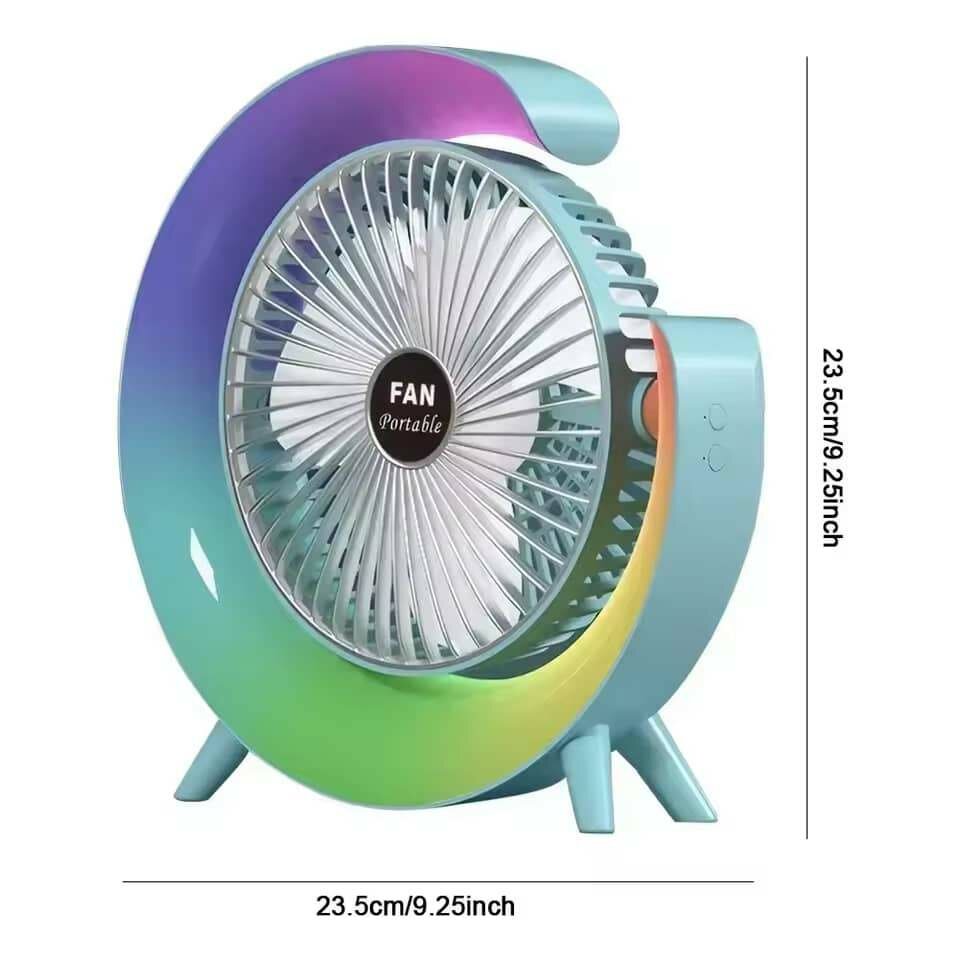 Ventilateur Portable Rechargeable USB, Appareil Électrique a