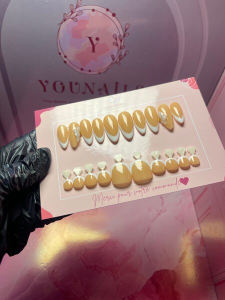 Ongles Press-On Elegant