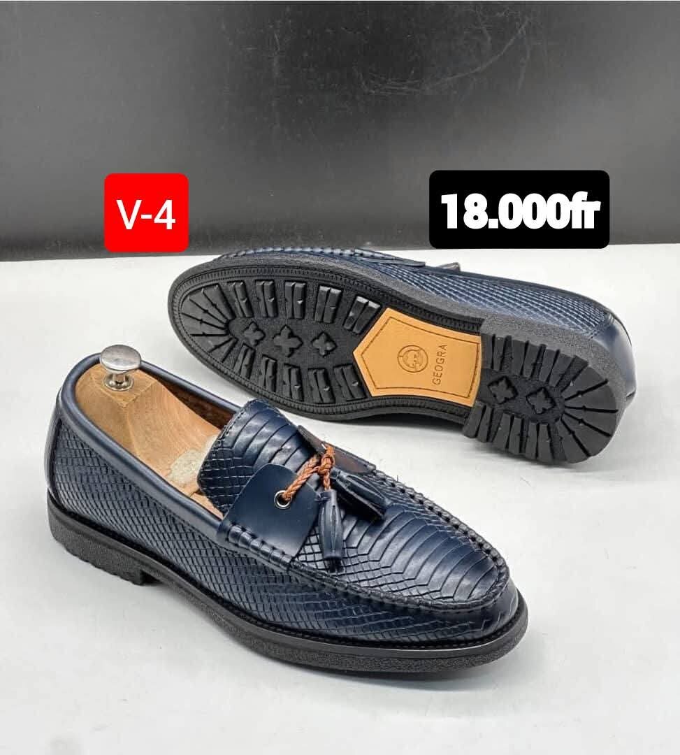 Mocassins Élégants en Cuir Homme