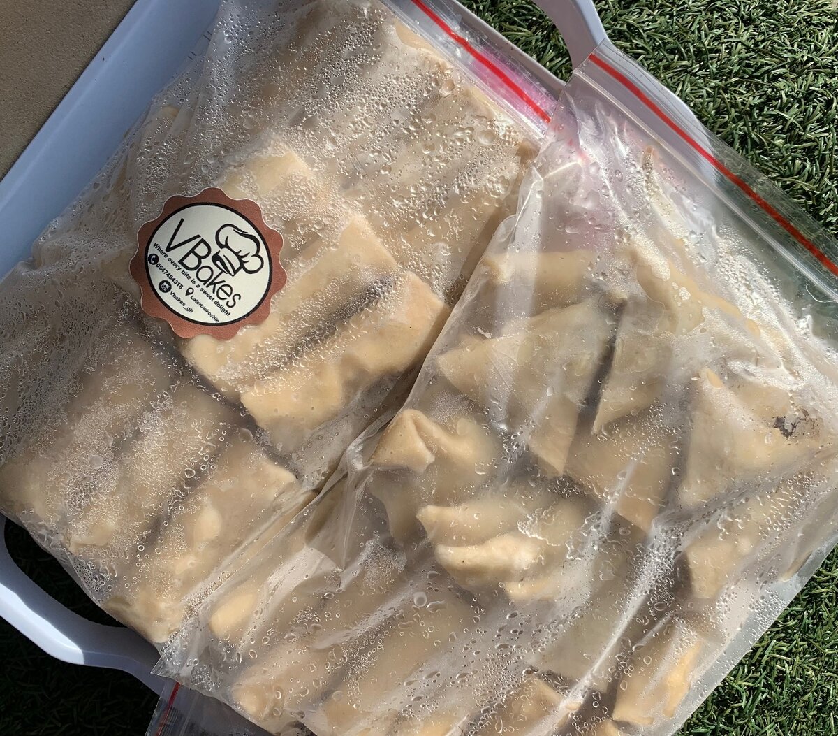 Spring rolls and samosa