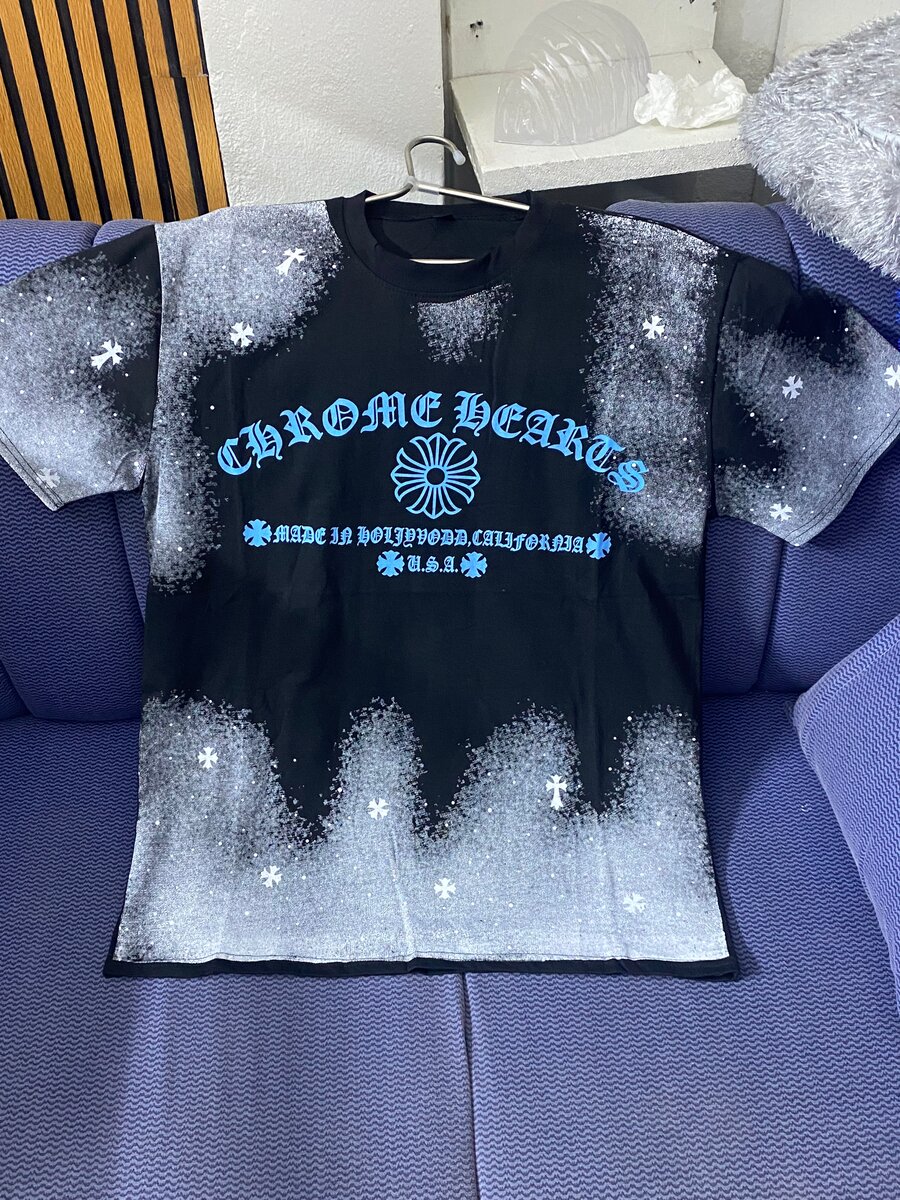 T-shirt noir Chrome Hearts