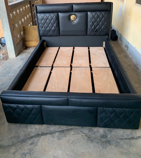 High density leather bed