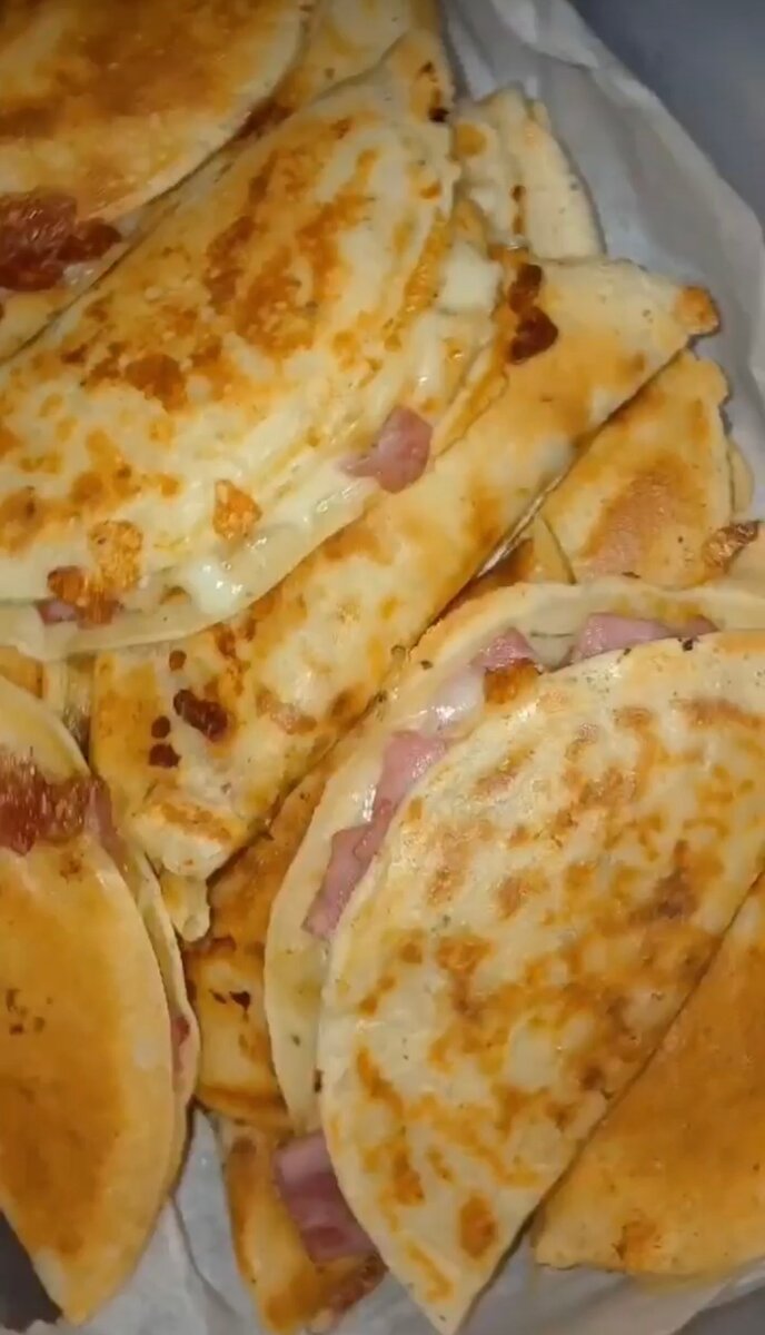 Délicieuses crêpes au fromage