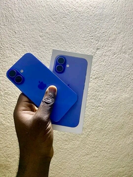 Smartphone Apple iPhone Bleu