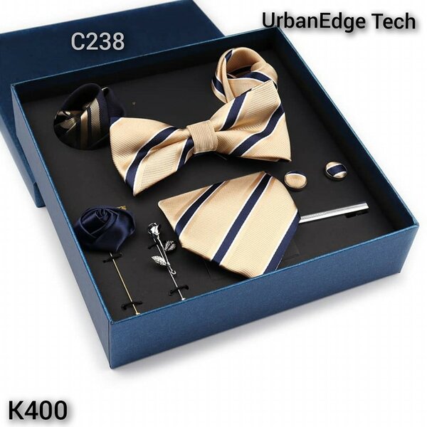 Men's 8 in 1 Necktie gift set. 