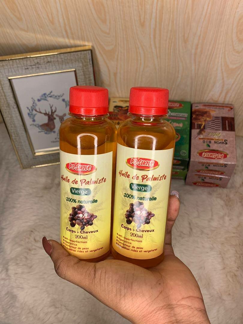 Huile de Palmiste Vierge Cheveux
