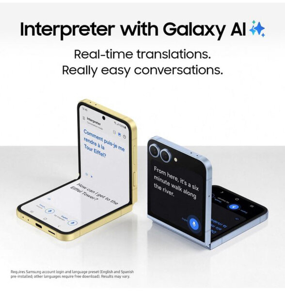 Smartphone Plia Galaxy AI
