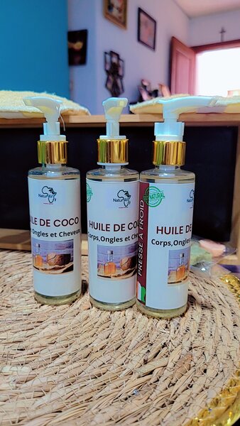 Huile de coco