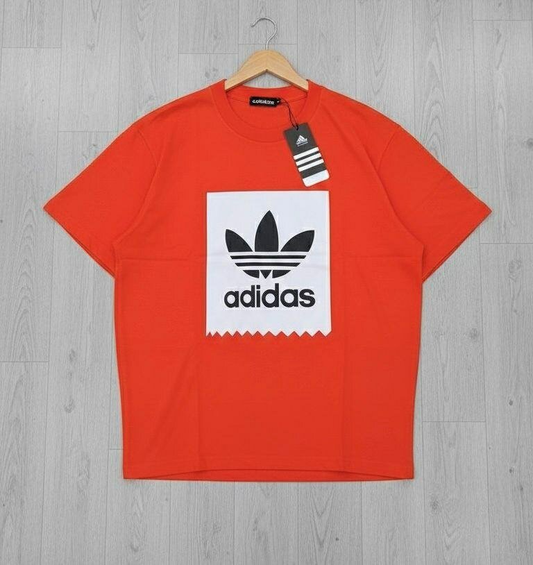 T-shirt rouge logo sportif