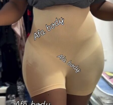 Nude and black ladies high waisted ✅Size: 6—18