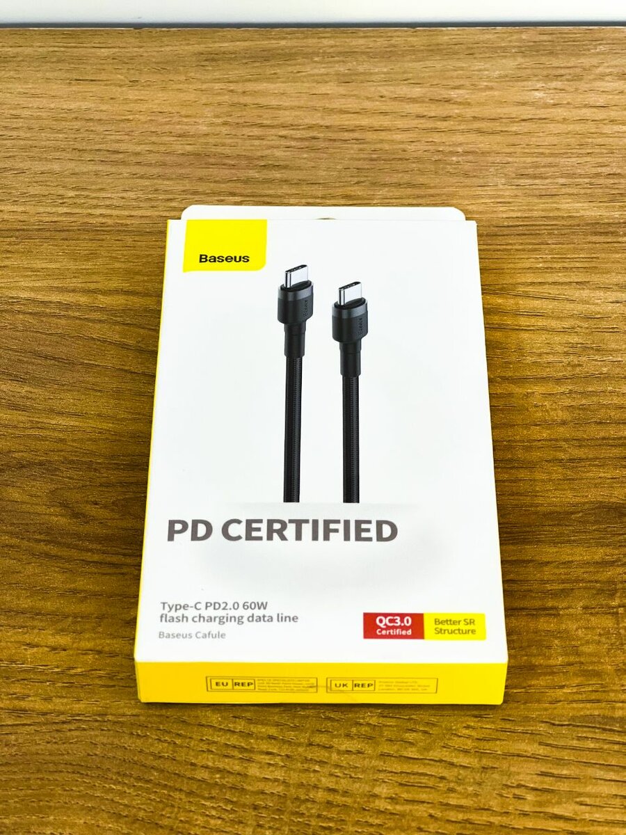 Baseus Cafule Type-C PD2.0 60W flash charging data line