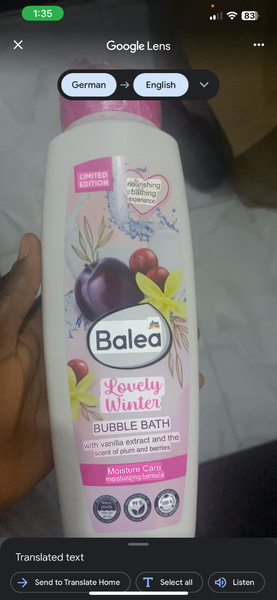 Bathing gels