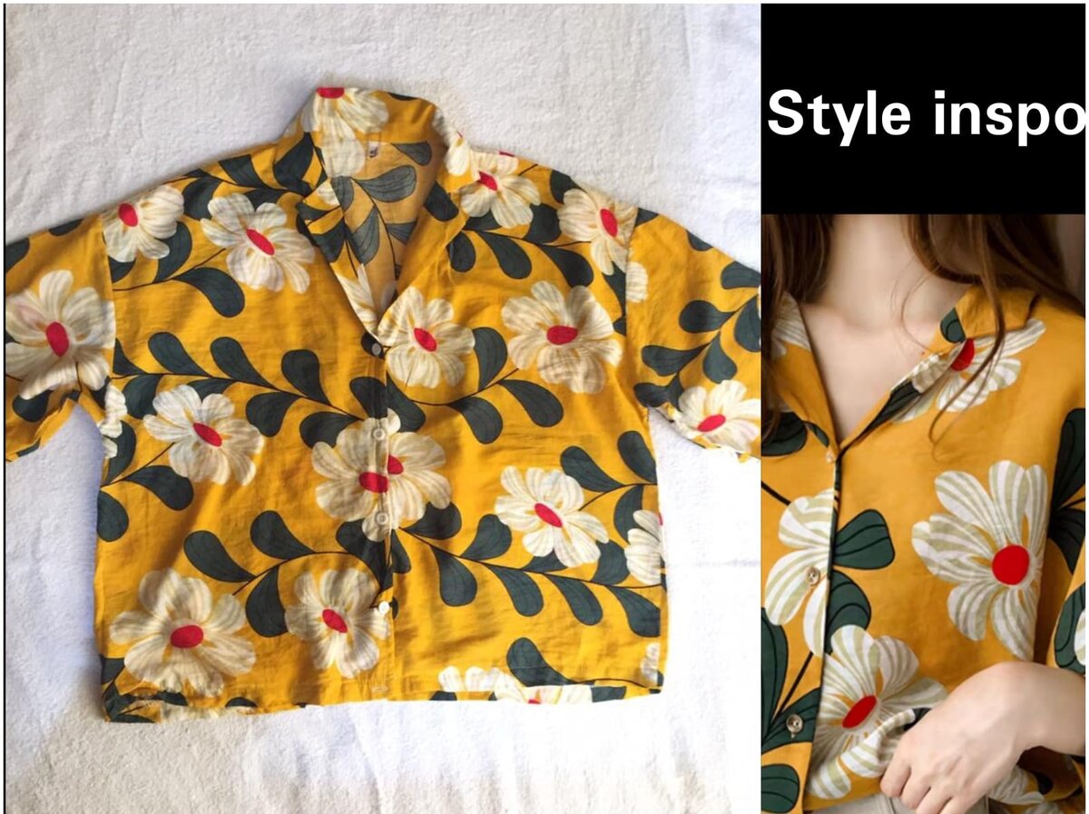 Salaula crop tops and tops