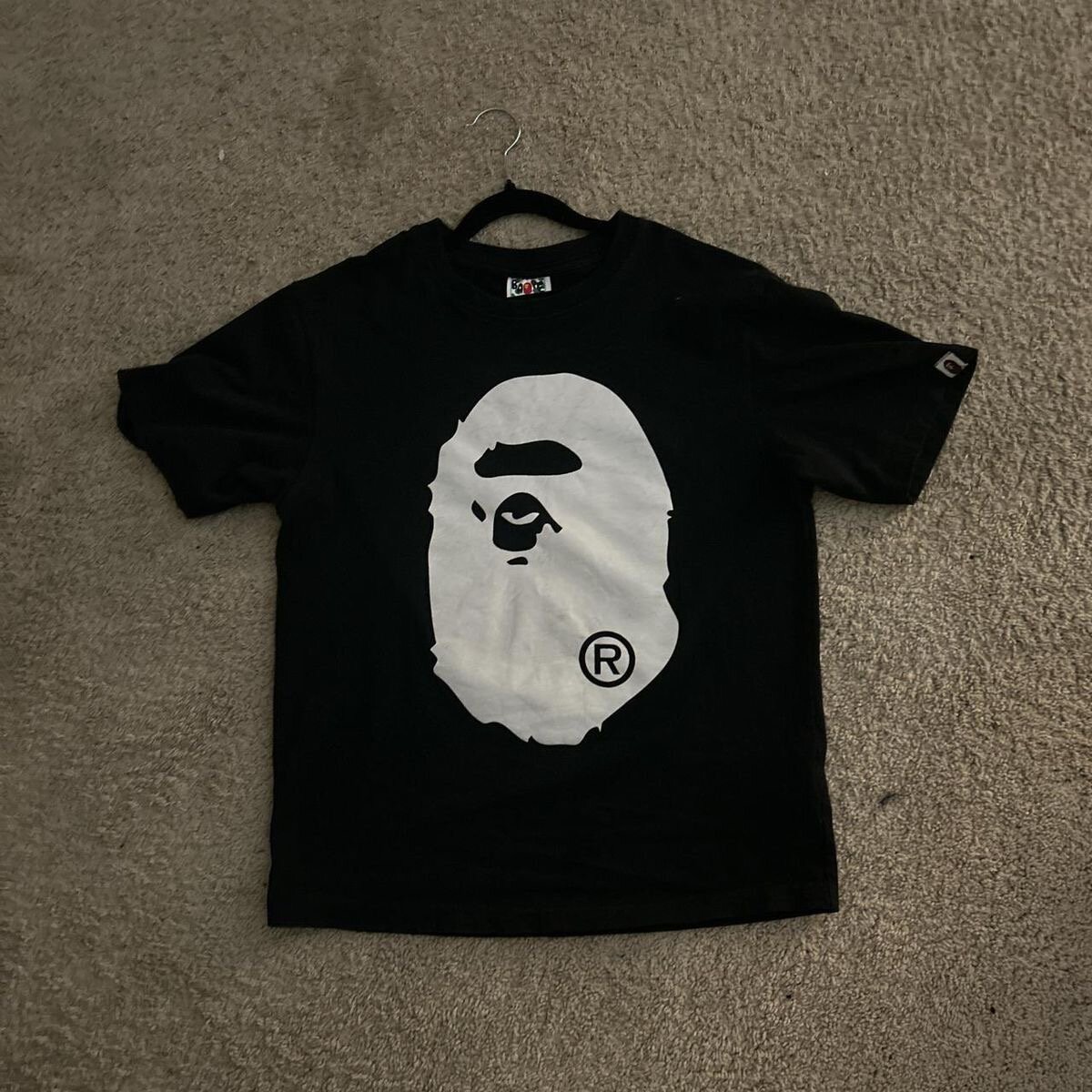 T-shirt noir BAPE logo