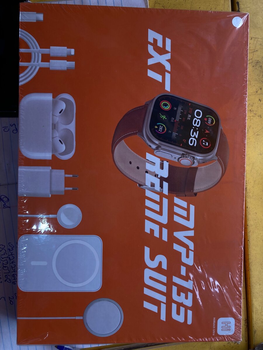 Smart Watch with Powerbank and 4 straps
