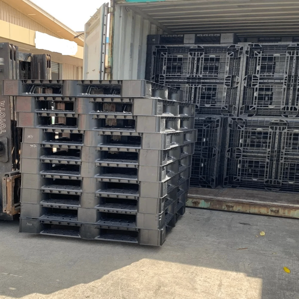 Palettes en plastique robustes