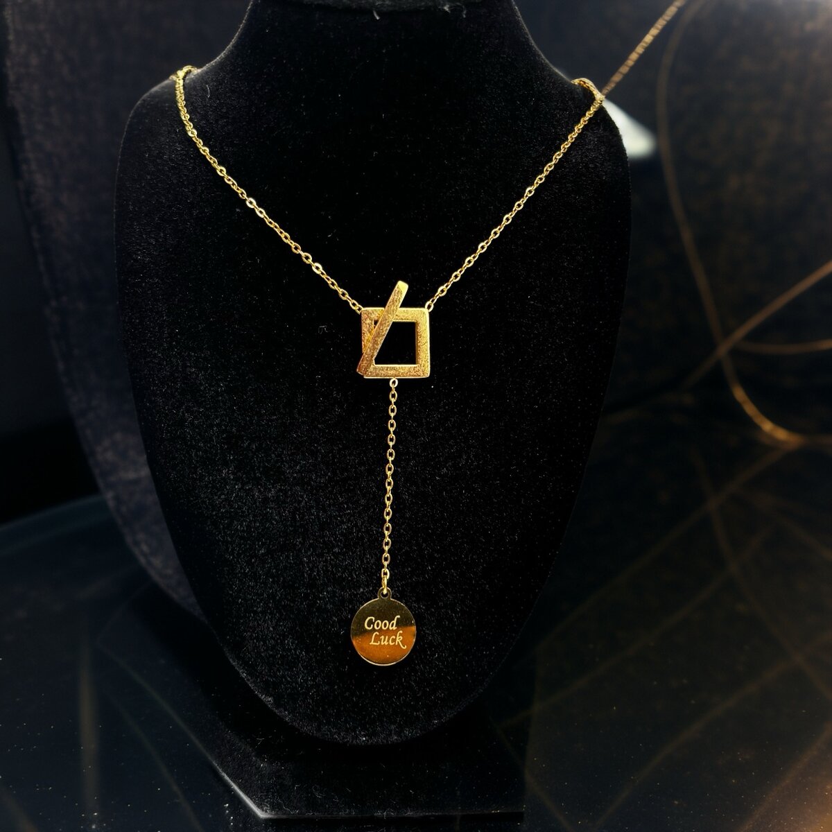 Stainless gold necklaces