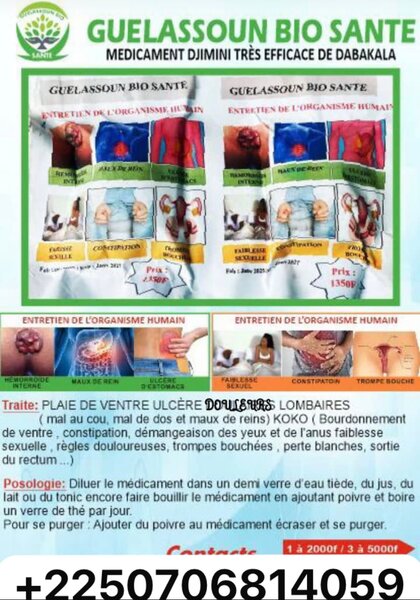 Médicament Bio Santé Djimini