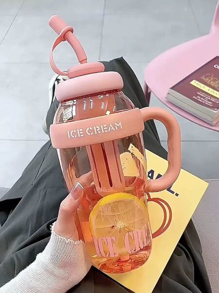 Bouteille d'eau paille Gourdes